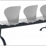 Silla tandem plástica 03