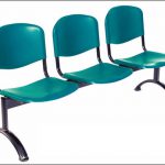 Silla tandem plástica 02